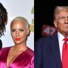 Amber Rose Reveals Wiz Khalifa’s Reaction To Trump Support