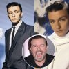 Watch Ricky Gervais as a one-time 80s pop star before he found global fame