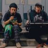 AriAtHome Walks the Streets, Making Beats (and New Friends)