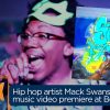 Hip-hop artist Mack Swans holds premiere of new music video, performances