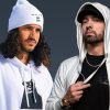 Russ Names Eminem on Both of His Hip Hop Mounts Rushmore
